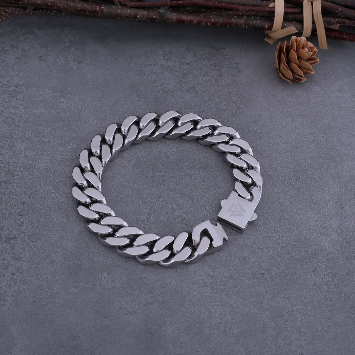 Oxvyn PrimeCuban Bracelet – Silver Cuban Link for Timeless Style